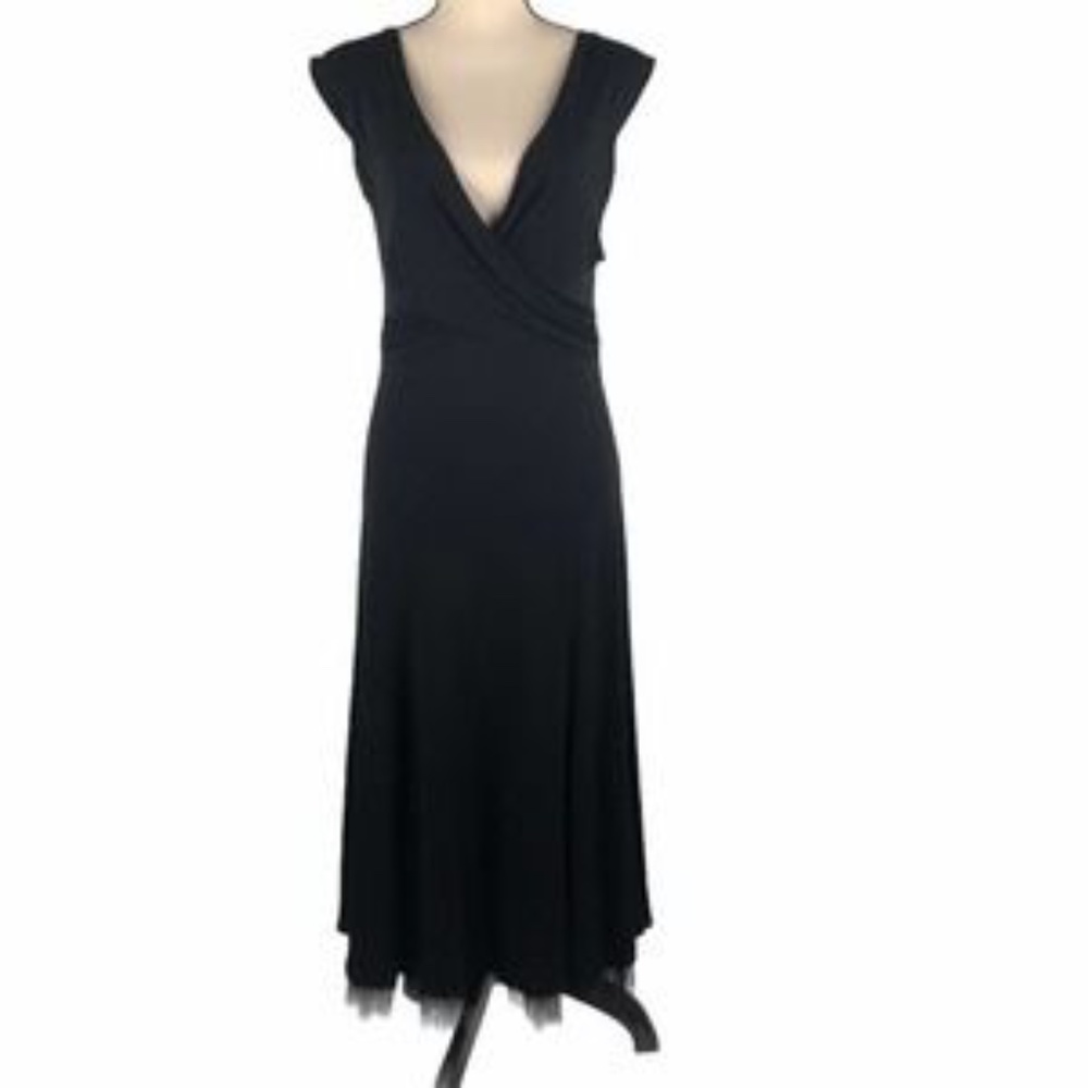Lida Baday from Los Angeles Designer Boutique Black Dress Small